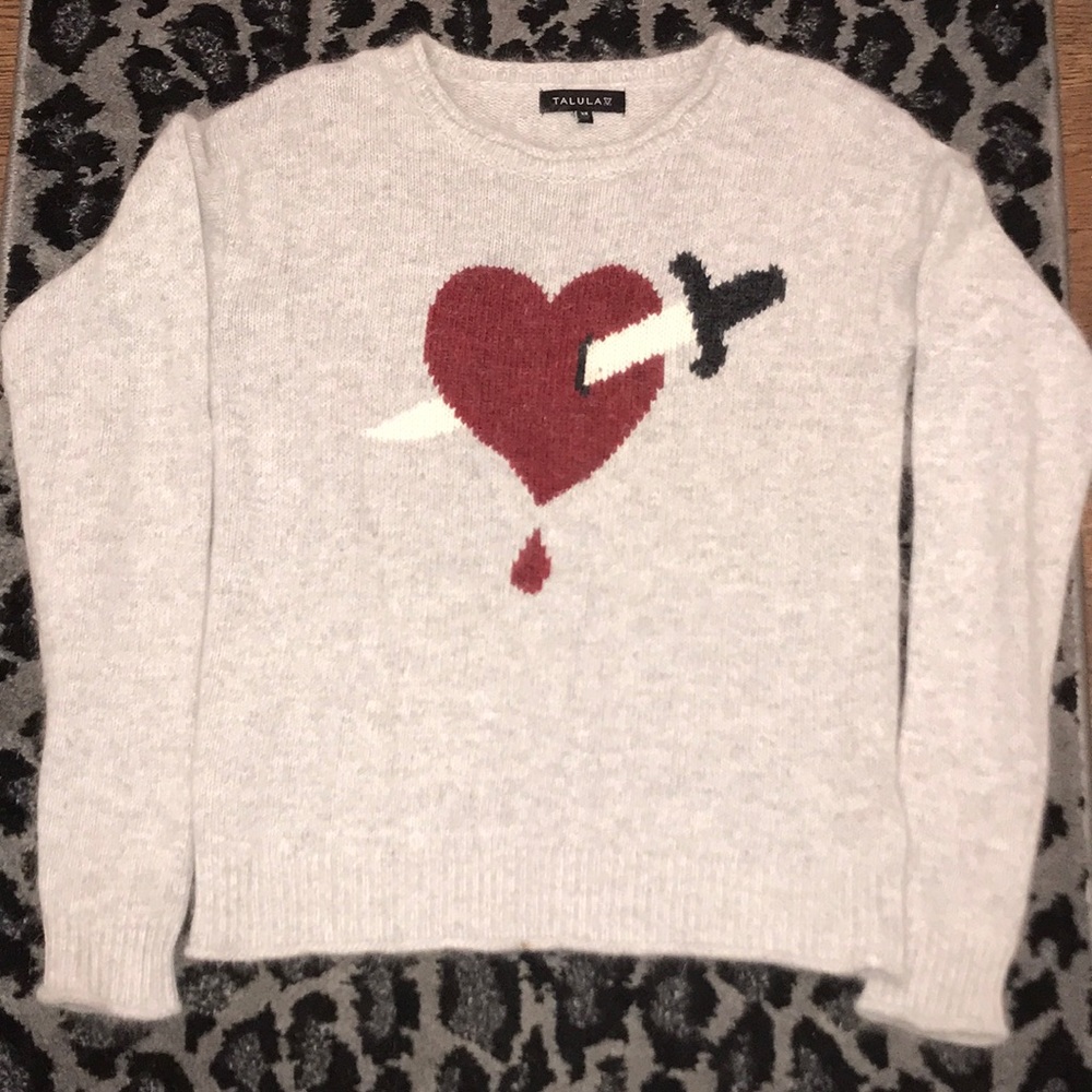 🖤Heart Stabbed Talula Sweater🖤